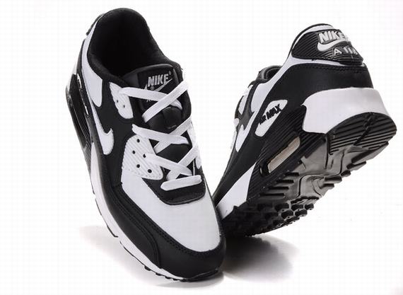 New Men'S Nike Air Max Black/White